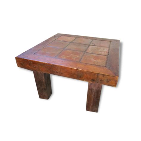 Rustic coffee table terracotta / terracotta coffee table | Selency