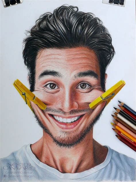 Color Pencil Portraits How To Draw The Nose - vrogue.co