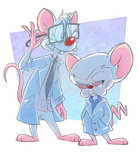 Pinky and The Brain by DoctorPed on DeviantArt