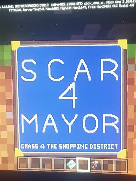 I made a campaign poster for Scar, I hope he wins : r/HermitCraft