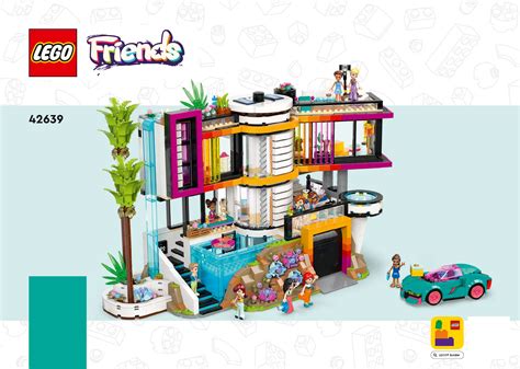 Manual Lego set 42639 Friends Andreas modern mansion