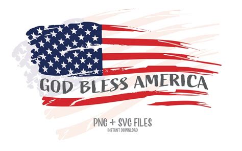 SVG Saturday - 4th of July God Bless America SVG - LifeInscribed.com