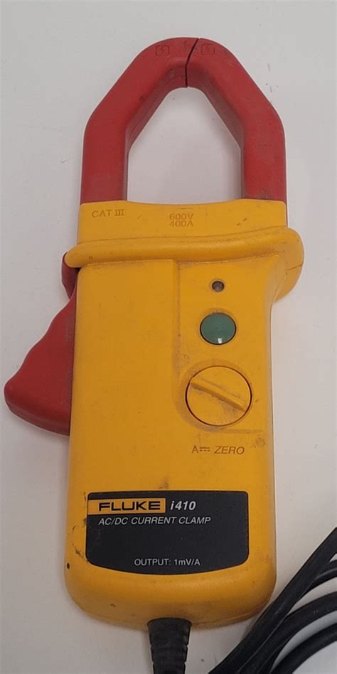 FLUKE I410 AC/DC CURRENT CLAMP | Avenue Shop Swap & Sell