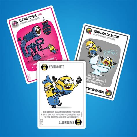 Exploding Minions by Exploding Kittens - A Russian Roulette Card Game ...