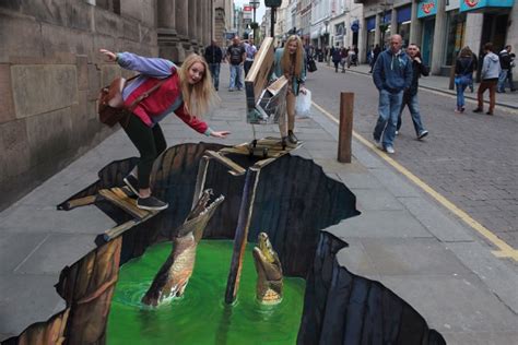 London UK 3D Street Art - Streets United