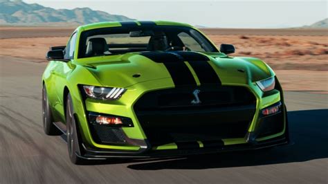 2020 Ford Mustang Shelby GT500 gets very green Grabber Lime option ...