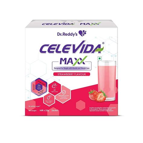 Dr. Reddy’s Celevida Maxx - High-Protein and Immunity Supplement to support muscle health and ...