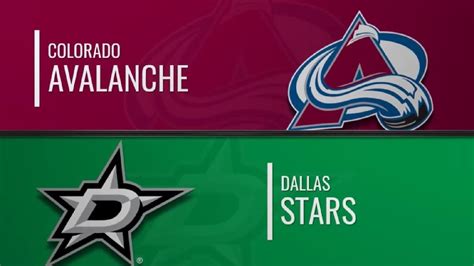 COLORADO AVALANCHE VS DALLAS STARS | ALL GOALS | HIGHLIGHTS | BEST ...