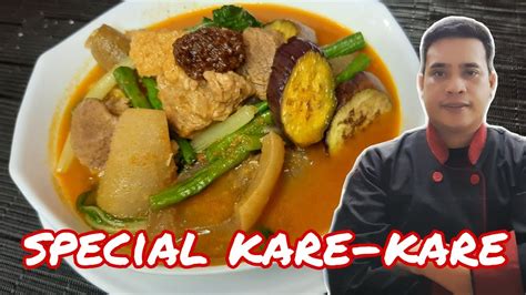 KARE-KARE | LUTONG PAMPANGA | PINOY FOOD | - YouTube