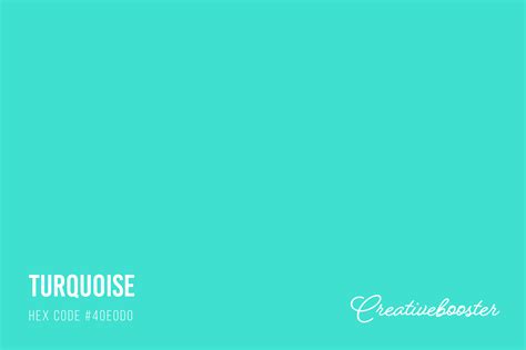 All About Color Turquoise (Color Codes, Meaning and Pairings ...