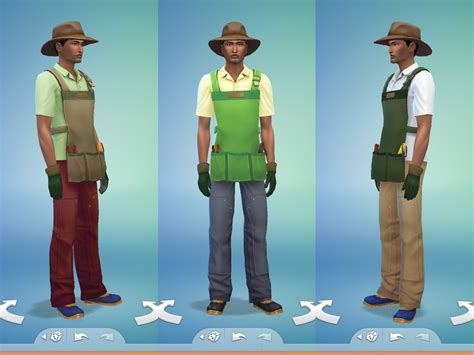 The Sims Resource - Gardener Outfit