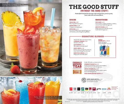 TGI Fridays menu in Mobile, Alabama, USA