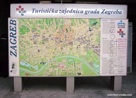 Zagreb Map
