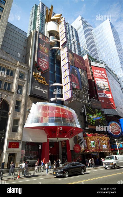 Madame Tussauds New York City USA Stock Photo - Alamy