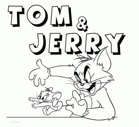 Tom And Jerry Drawing - Coloring Home