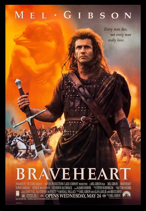 BRAVEHEART * CineMasterpieces UNUSED DS ORIGINAL MOVIE POSTER 1995 MEL GIBSON | Braveheart, Film ...