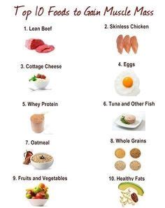 Top 10 Foods to Gain Muscle Mass (Pic). & Bonus: Six Pack Abs Foods ...