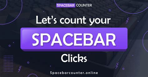 Spacebar Counter - Ultimate Space Bar Clicker Challenge