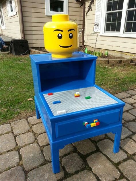 Lego table, Lego table diy, Diy kids furniture