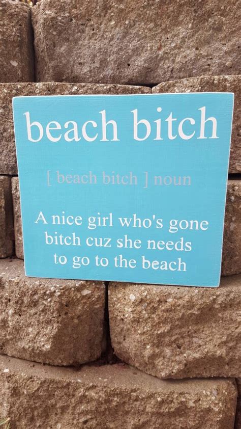 Funny Beach Sign beach decor beach wall art beach signs on | Etsy