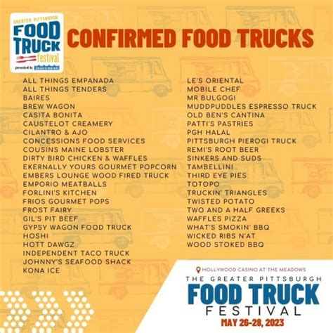 Food Trucks - Greater Pittsburgh Food Truck Festival