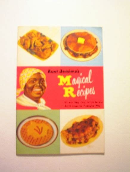 1950's Aunt Jemima's Magical Recipes | Aunt jemima, Recipes, The good old days