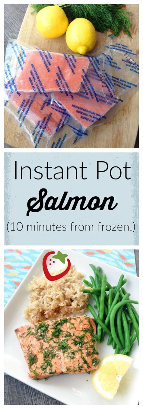 10-Minute Instant Pot Salmon (From Frozen!) | Healthy Ideas for Kids