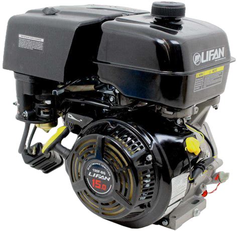 Lifan LF190F-BDQC 15 HP 420cc 4-Stroke OHV Gas Engine with Electric ...