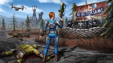 ArtStation - Fallout 76 Steel Dawn