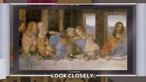 Painting Of Last Supper GIFs - Find & Share on GIPHY