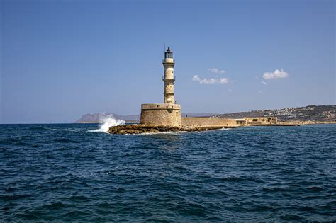 Lighthouse Chania Sea - Free photo on Pixabay - Pixabay