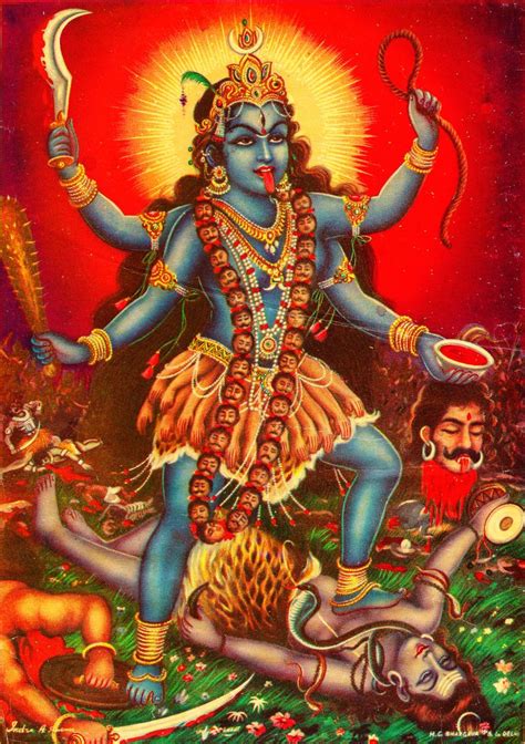 Hindu deities, Kali goddess, Deities