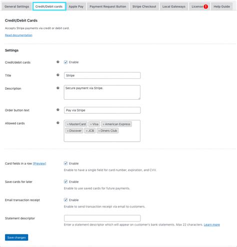 How to setup Credit Card payments using Stripe Payment Gateway Plugin ...