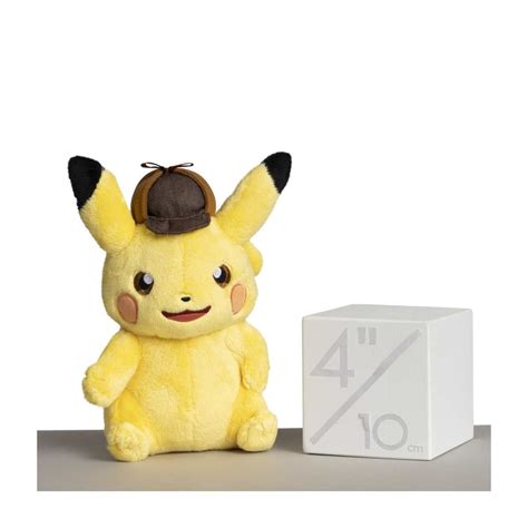 Detective Pikachu Returns: Detective Pikachu Plush - 8 ¼ In. | Pokémon Center Official Site