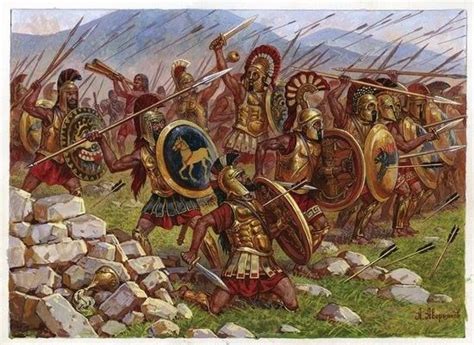 The Greek Hoplite Phalanx