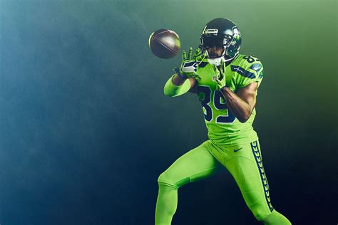 Seattle Seahawks - Color Rush on Behance | Seahawks color rush, Seattle ...