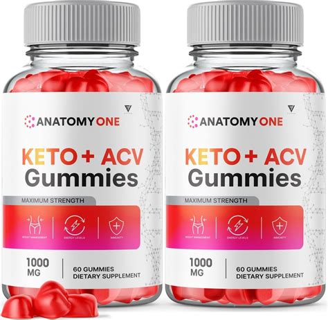 Amazon.com: (2 Pack) Anatomy One Keto, Anatomyone Keto ACV Gummies - Anatomy One Gummies ...