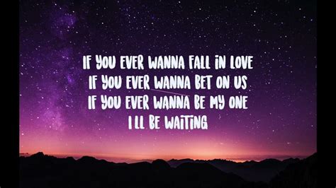 Cian Ducrot- Ill Be Waiting lyrics - YouTube