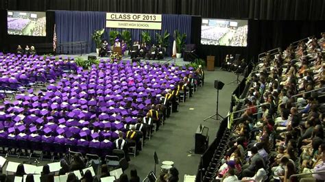 Dallas ISD - Sunset High School Graduation 2013 - YouTube