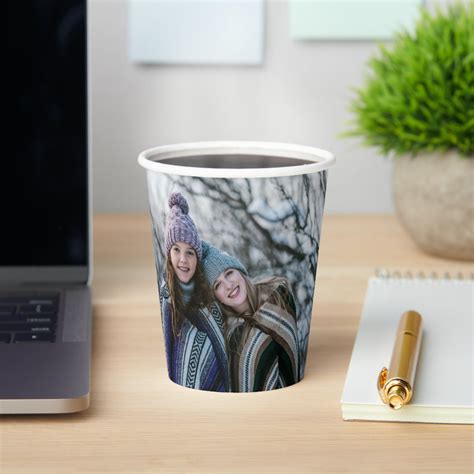 Custom Photo Disposable Paper Party Cups | Zazzle