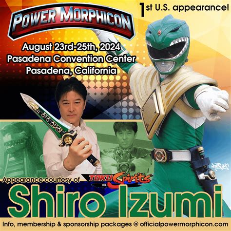 Power Morphicon Con 2024 Announcement. : r/powerrangers