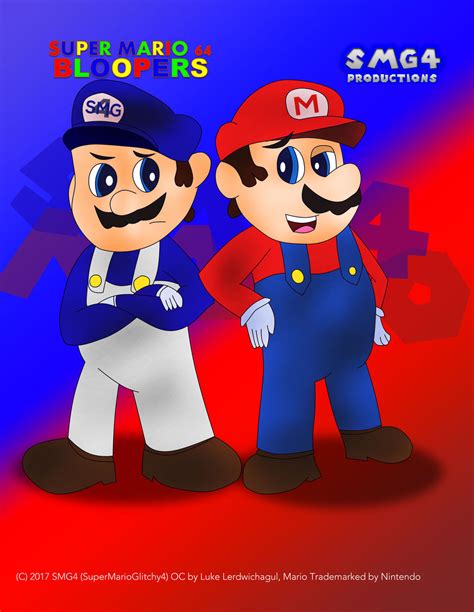 SMG4 and Mario (SM64 Poster) by MickeyMario64 on DeviantArt