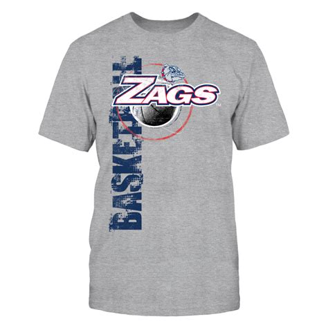 Zags Basketball - Gonzaga Bulldogs | College basketball shirts, Gonzaga ...