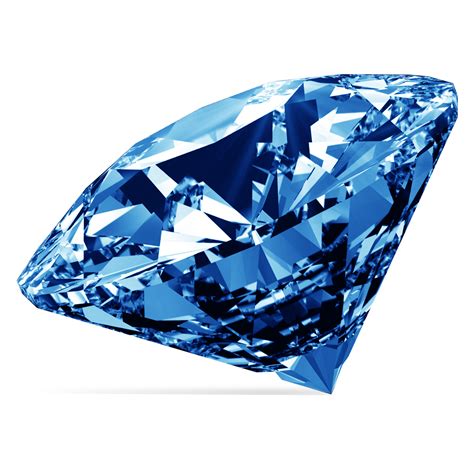 Blue diamond PNG image