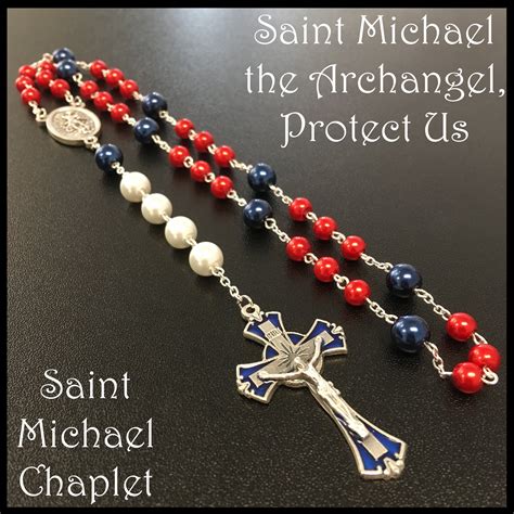 Excited to share this item from my #etsy shop: Saint Michael Chaplet | Chaplet, St michael ...