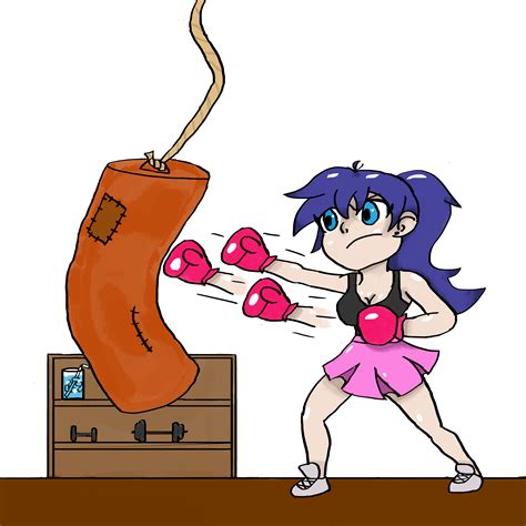 boxing girl by Antizombieproduction on Newgrounds