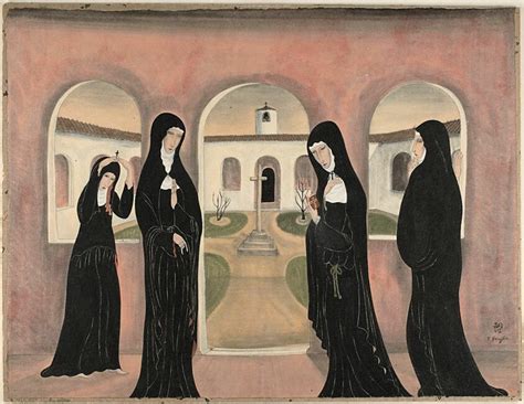 Nuns in Convent Yard | The Art Institute of Chicago