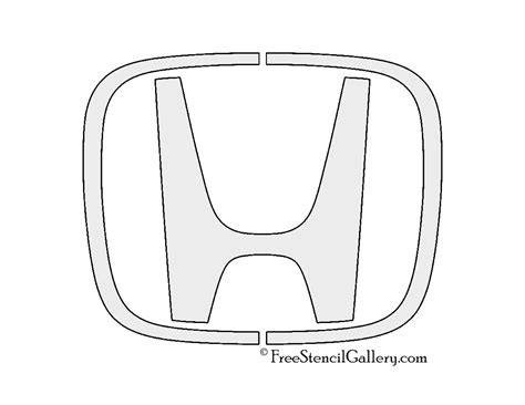 Honda Logo Stencil | Free Stencil Gallery