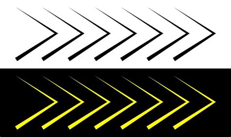 Chevron arrow symbols. Chevron icons illustration. 46360135 Vector Art ...