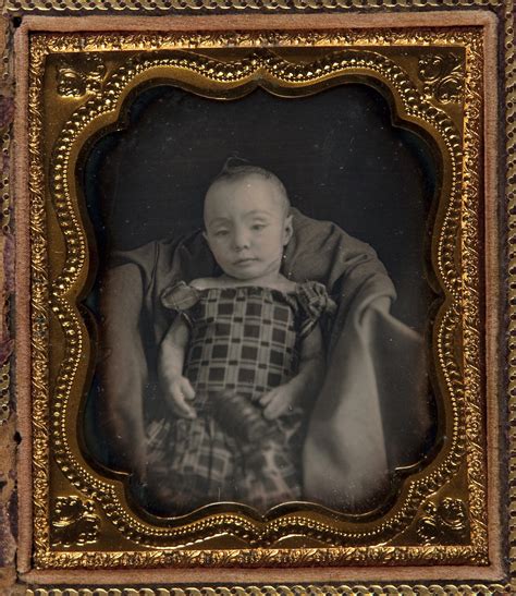 Post-mortem Portrait of Infant Girl | Title: Post-mortem Por… | Flickr